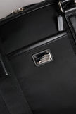 Dolce & Gabbana Black Leather Document Briefcase Top Handle Bag