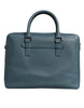 Dolce & Gabbana Blue Logo Double Handle Messenger Briefcase Bag