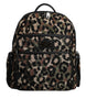 Dolce & Gabbana Multicolor Leopard Print DG Logo Plaque Men Backpack Bag