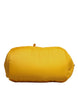 Dolce & Gabbana Yellow Orange Nylon Logo Plaque Hand Shoulder Duffle Bag