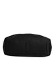 Dolce & Gabbana Black Calfskin Leather Hand Shoulder Duffle Bag
