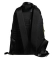 Dolce & Gabbana Black Logo Tape Polyamide School Travel Backpack Bag