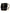 Dolce & Gabbana Black Lamb Leather DG Crystal Round Coin Purse Wallet