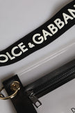 Dolce & Gabbana Clear PVC Leather Pouch Shoulder Strap Bag