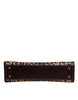 Dolce & Gabbana Brown Leopard Leather Shoulder Strap Tote Bag