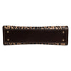 Dolce & Gabbana Brown Leopard Leather Shoulder Strap Tote Bag