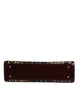 Dolce & Gabbana Brown Leopard Leather Shoulder Strap Tote Bag