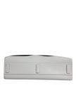 Dolce & Gabbana White Logo Print DG Daily Calfskin Shopping Tote Bag