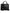 Dolce & Gabbana Black Calf Leather Logo Plaque Shoulder Handbag Bag