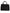 Dolce & Gabbana Black Calf Leather Logo Plaque Shoulder Handbag Bag