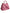 Dolce & Gabbana Pink Leather Sicily Logo Shoulder Satchel Bag