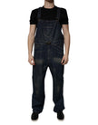 Dolce & Gabbana Dark Blue Cotton Men Jumpsuit Denim Jeans