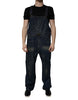 Dolce & Gabbana Dark Blue Cotton Men Jumpsuit Denim Jeans