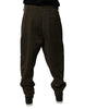 Dolce & Gabbana Dark Brown Cotton Jogger Cargo Pants