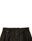 Dolce & Gabbana Dark Brown Cotton Jogger Cargo Pants