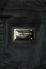Dolce & Gabbana Black Cotton Stretch Skinny Men Denim Jeans