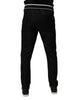 Dolce & Gabbana Black Mid Waist Jogger Men Sweatpants Pants