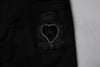 Dolce & Gabbana Black Sacred Heart Cotton Skinny Denim Jeans