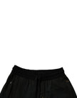 Dolce & Gabbana Black Cotton Sweatshorts Men Bermuda Shorts