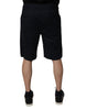Dolce & Gabbana Black Cotton Sweatshorts Men Bermuda Shorts