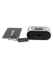 Dolce & Gabbana Black White Leather Scribble Embossed Logo Airpods Case