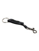 Dolce & Gabbana Blue Calf Leather DG Logo Silver Brass Keyring Keychain