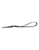Dolce & Gabbana Blue Logo Nylon Silver Brass Men Holder Keychain Keyring