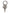Dolce & Gabbana Silver Brass DG Logo Metal Ring Holder Keychain Keyring