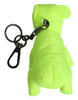 Dolce & Gabbana Green Bear Embroidered Logo Keychain Clasp Keyring