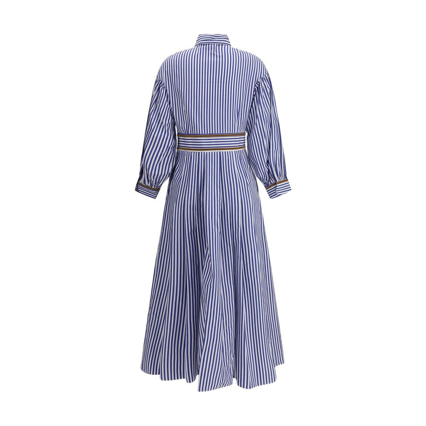 Ella Striped chemisier Dress