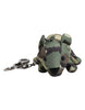 Dolce & Gabbana Multicolor Camouflage Animal Silhouette Keychain Keyring