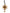 Dolce & Gabbana Gold Brass Black Beaded Chain Rosary Pendant Necklace
