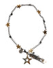 Dolce & Gabbana Silver Gold Brass Embellished Waist Chain Belt