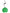 Dolce & Gabbana Green Calfskin Leather Round Logo Hand Mirror Holder