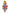 Dolce & Gabbana Multicolor Spring CARRETTO Gold Brass Crystal Hair Clip