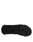 Dolce & Gabbana Black Logo Lace Up Low Top NS1 Sneakers Shoes