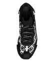 Dolce & Gabbana Black Logo Lace Up Low Top NS1 Sneakers Shoes