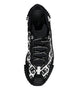 Dolce & Gabbana Black Logo Lace Up Low Top NS1 Sneakers Shoes