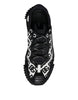 Dolce & Gabbana Black Logo Lace Up Low Top NS1 Sneakers Shoes
