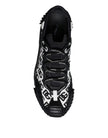 Dolce & Gabbana Black Logo Lace Up Low Top NS1 Sneakers Shoes
