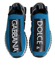 Dolce & Gabbana Blue Logo Low Top Sorrento Men Sneakers Shoes