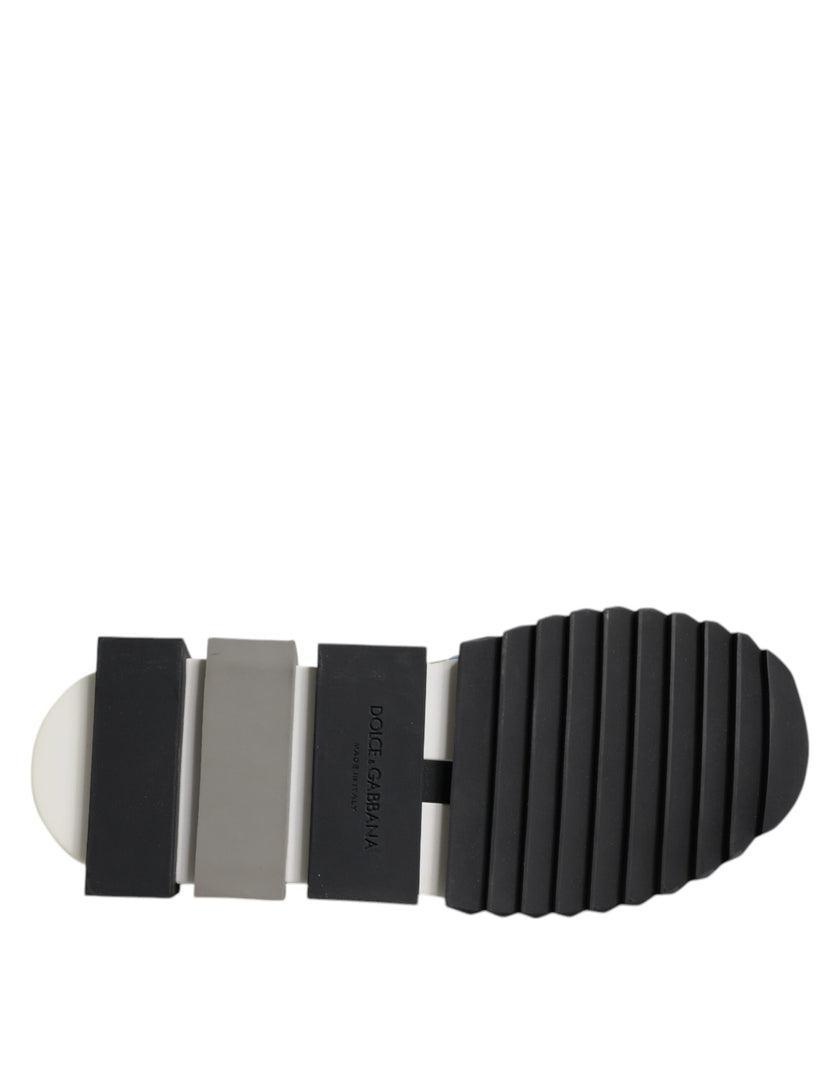 Dolce & Gabbana Blue Logo Low Top Sorrento Men Sneakers Shoes