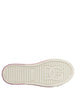 Dolce & Gabbana White Pink Leather Low Top Sneakers Shoes