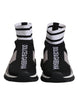 Dolce & Gabbana Black Gray Sorrento Socks Men Sneakers Shoes