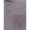Corneliani Purple Cotton Polo Shirt