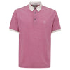 Canali Pink Cotton Polo Shirt