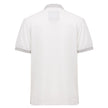Canali White Cotton Polo Shirt