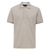 Canali Brown Cotton Polo Shirt