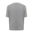Dsquared² Chic Gray Cotton Tee for the Modern Woman
