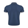 Corneliani Elegant Blue Italian Cotton Polo Shirt